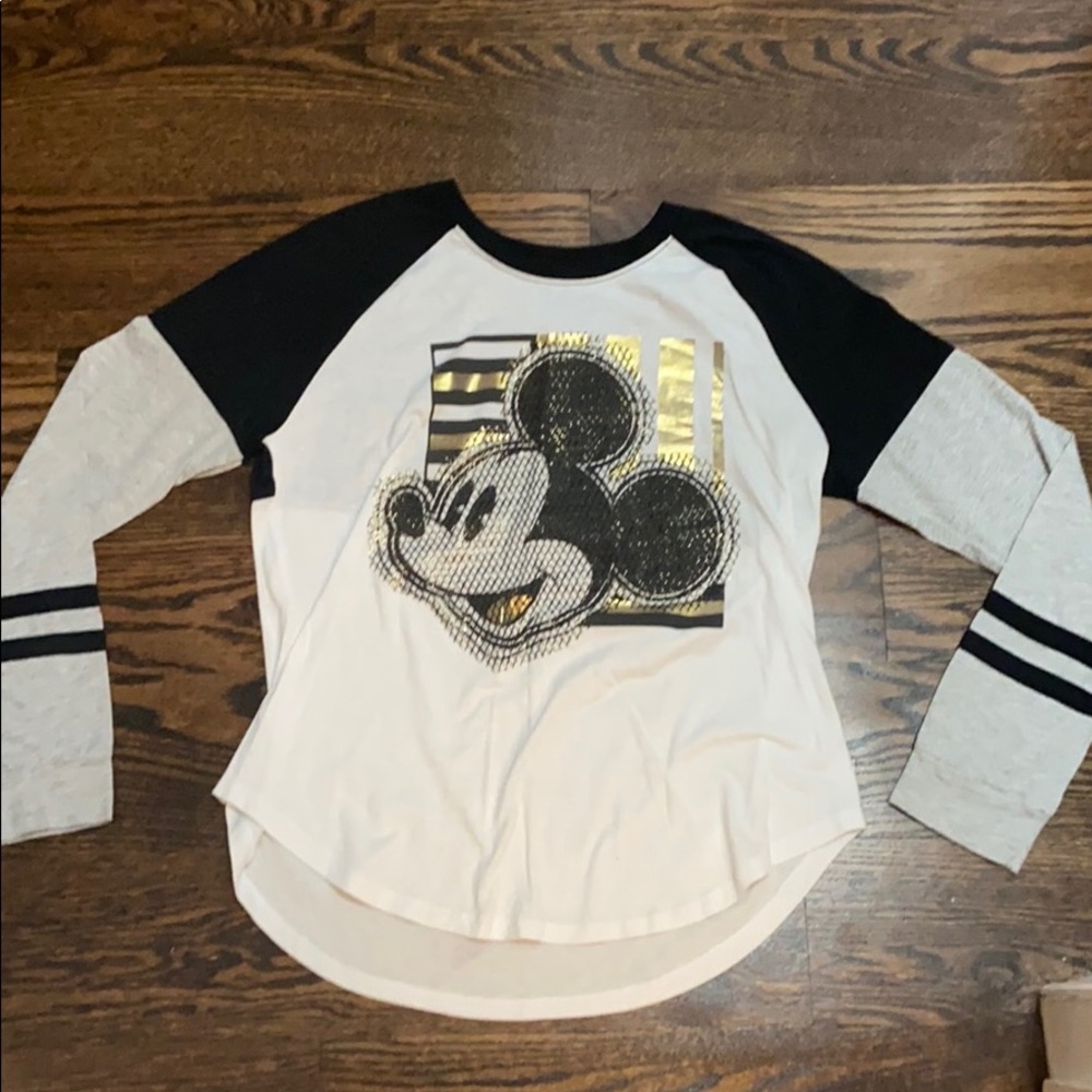 mickey mouse long sleeve shirt